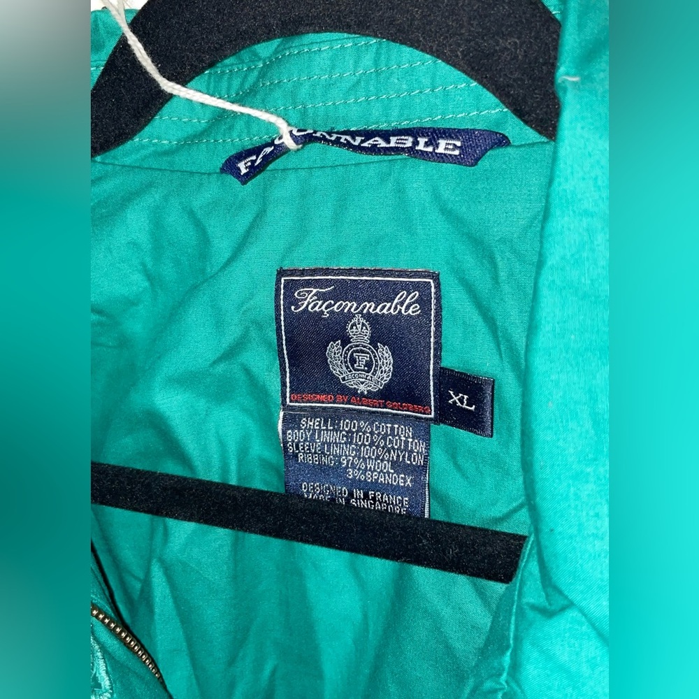 Vintage Façonnable Windbreaker Jacket - Picture 2 of 5